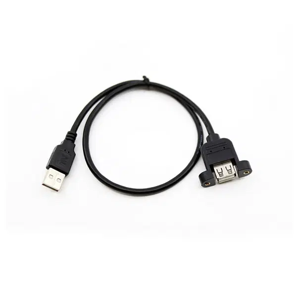 USB 2.0 연장 케이블 (A to A) 3m (판넬 고정형)