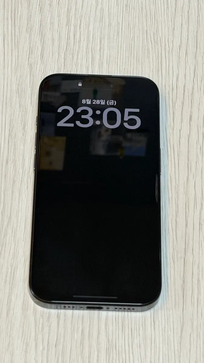 아이폰15 프로 128 블랙티타늄