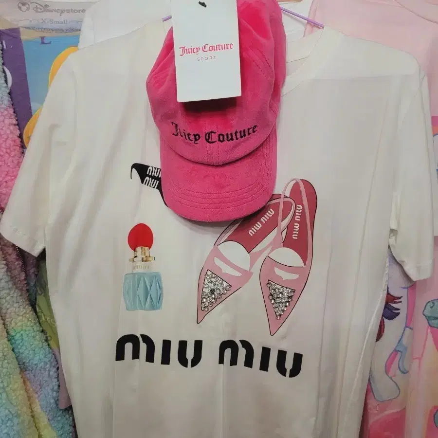 쥬시꾸뛰르 핑크 볼캡수입
