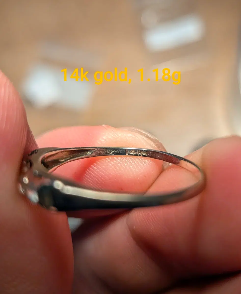 14k, 18k 금반지, 925 은 실버 쥬얼리