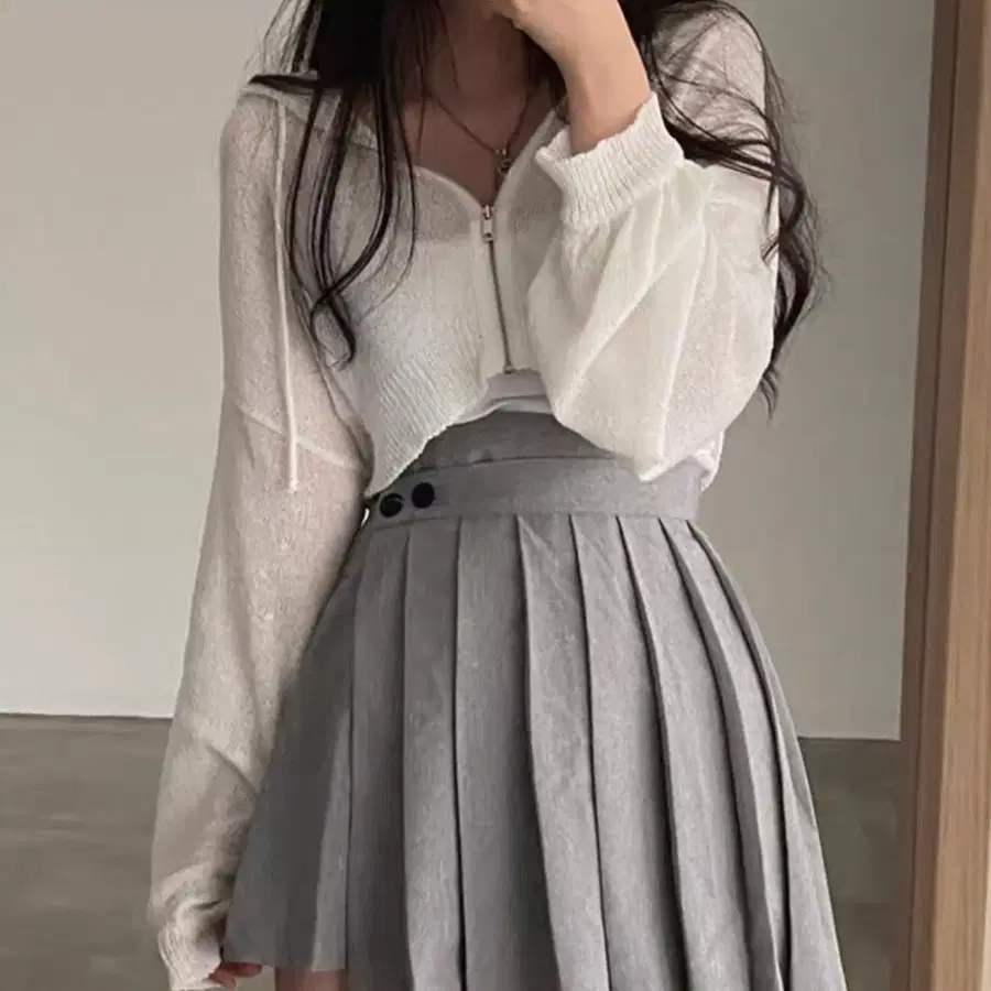 여리여리 후드 새상품