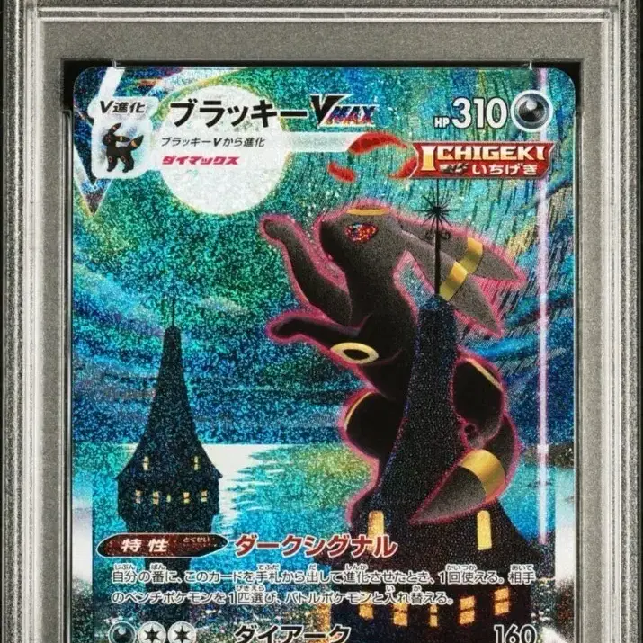 포켓몬카드 일판 블래키 Vmax 특일 Psa 10
