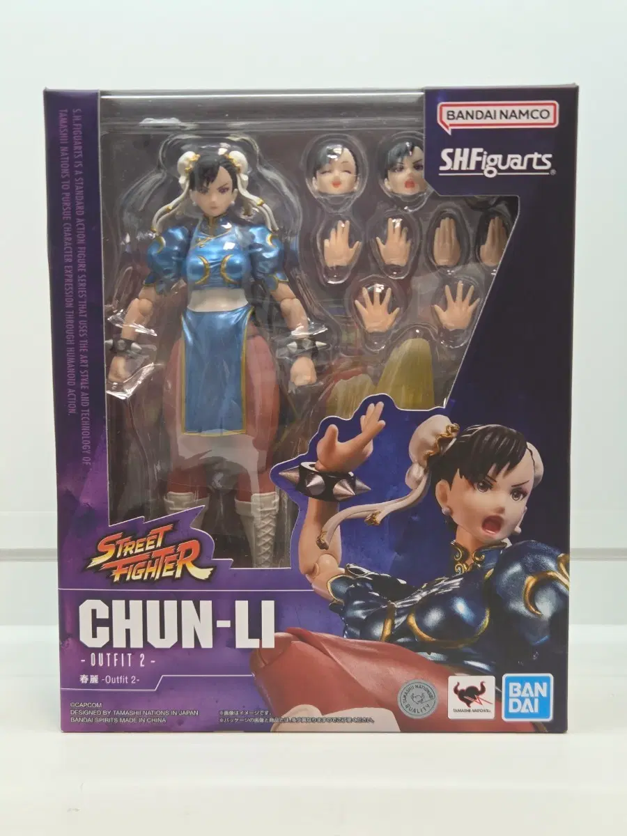SHF 스트리트파이터 춘리 아웃핏 단순 박스개봉