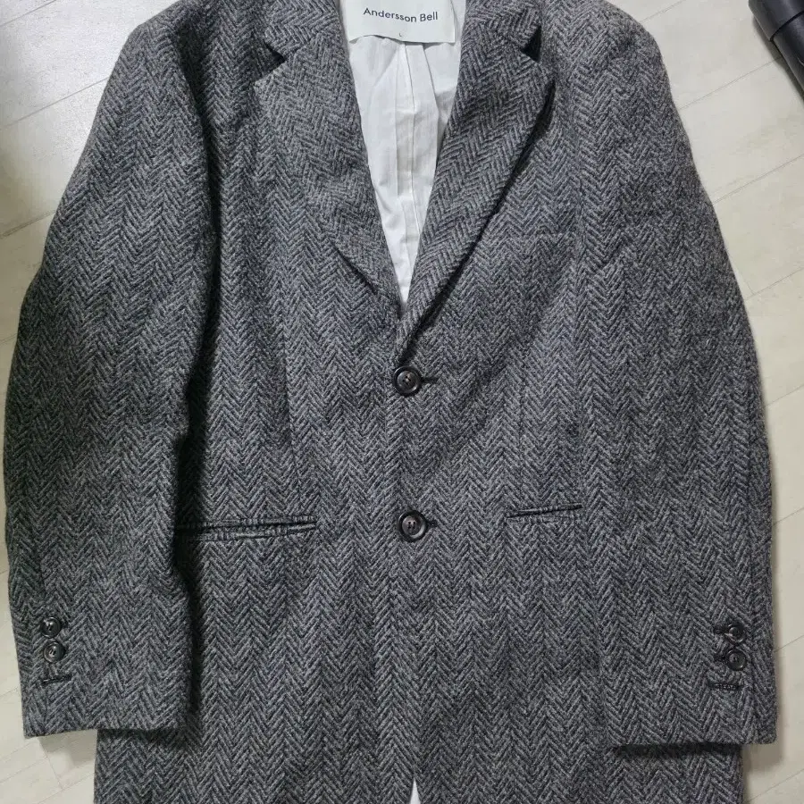 앤더슨벨 대디 헤링본 자켓 L