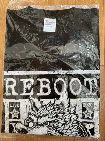 MAN WITH A MISSION REBOOT 셔츠 L