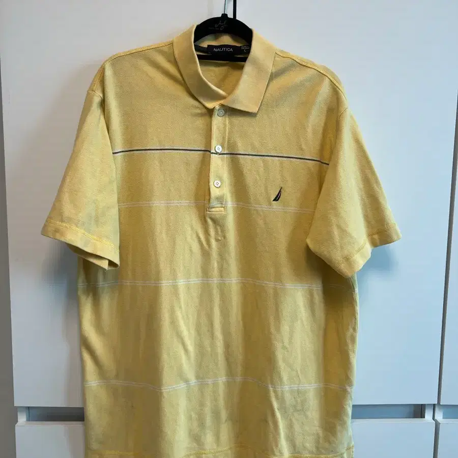 NAUTICA 노티카 노랑 카라티