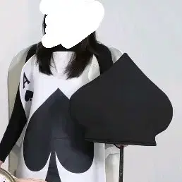 디즈니 이상한나라의 앨리스 카드병정 코스튬