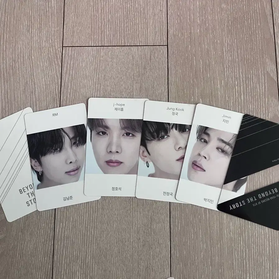 BTS 비욘드 더 스토리 포토카드 세트