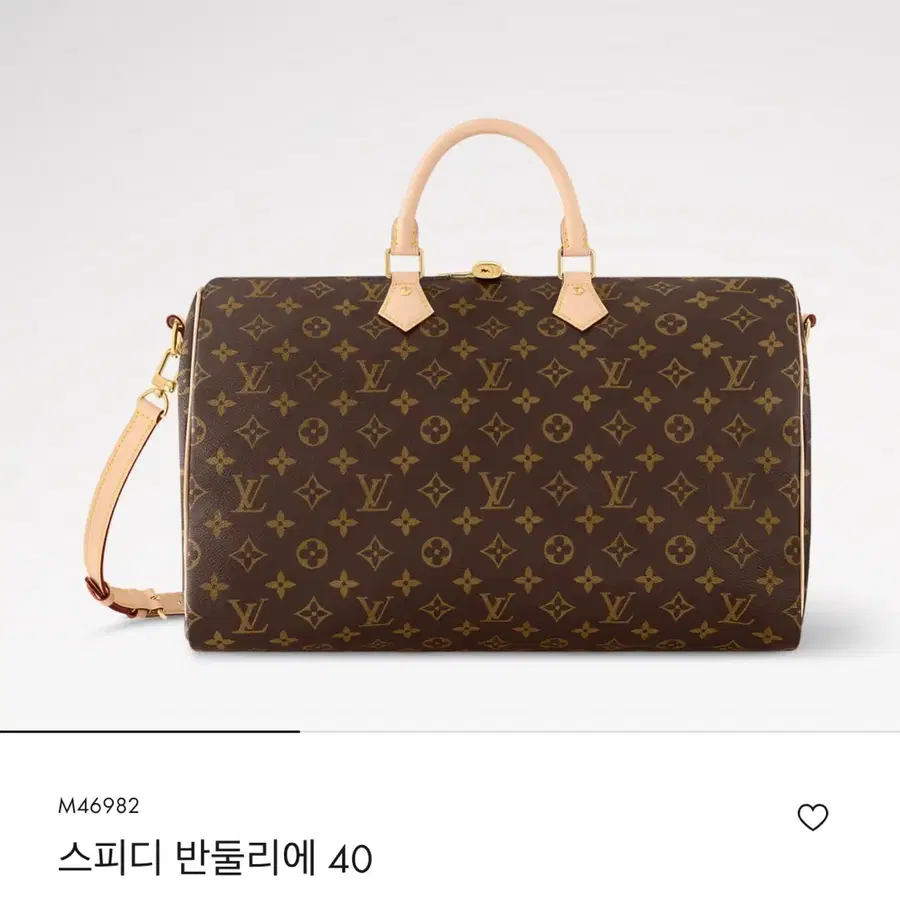 루이비통 스피디 반둘리에 모노그램 40