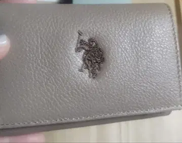 U.S. POLO ASSN. 접이식 지갑 그레이지