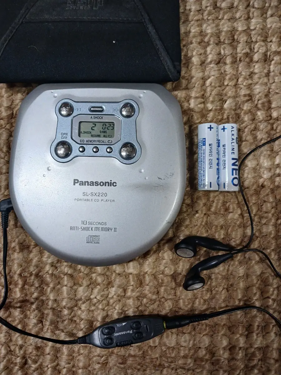 파나소닉 SL-SX220 휴대용 CD 플레이어