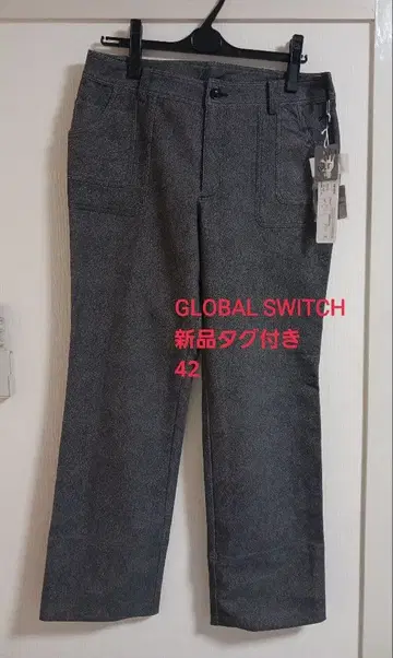 GLOBAL SWITCH 택 포함 새상품 캐주얼 팬츠 42