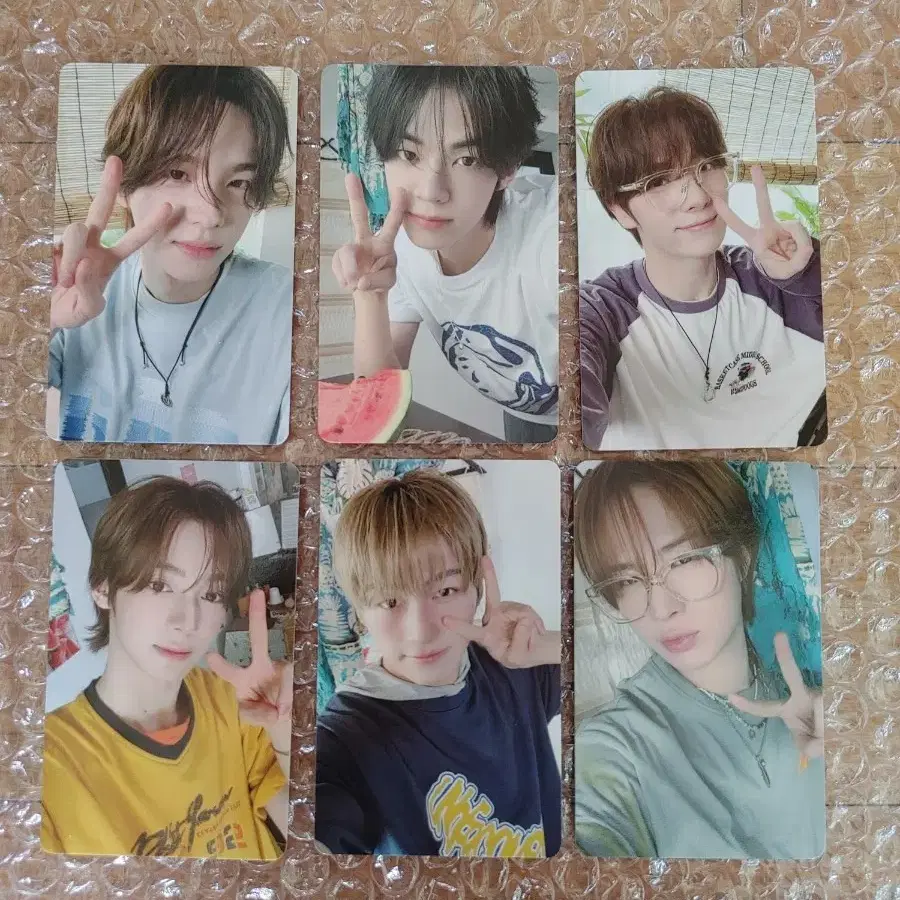 현물) 투어스 소다소다 애니메이트 특전 포카 세트
