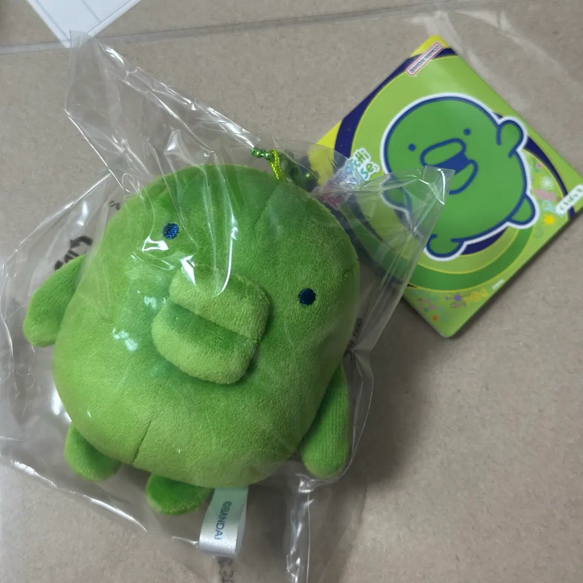 반다이 다마고치 파라다이스 구치파치 인형 키링
