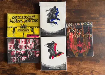 ONE OK ROCK 원오크록 DVD 5장 세트 라이브 영상
