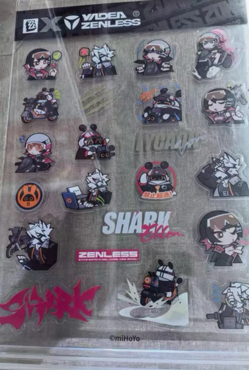 젠레스 존 제로 엘렌 리카온 오토바이 연동 스티커