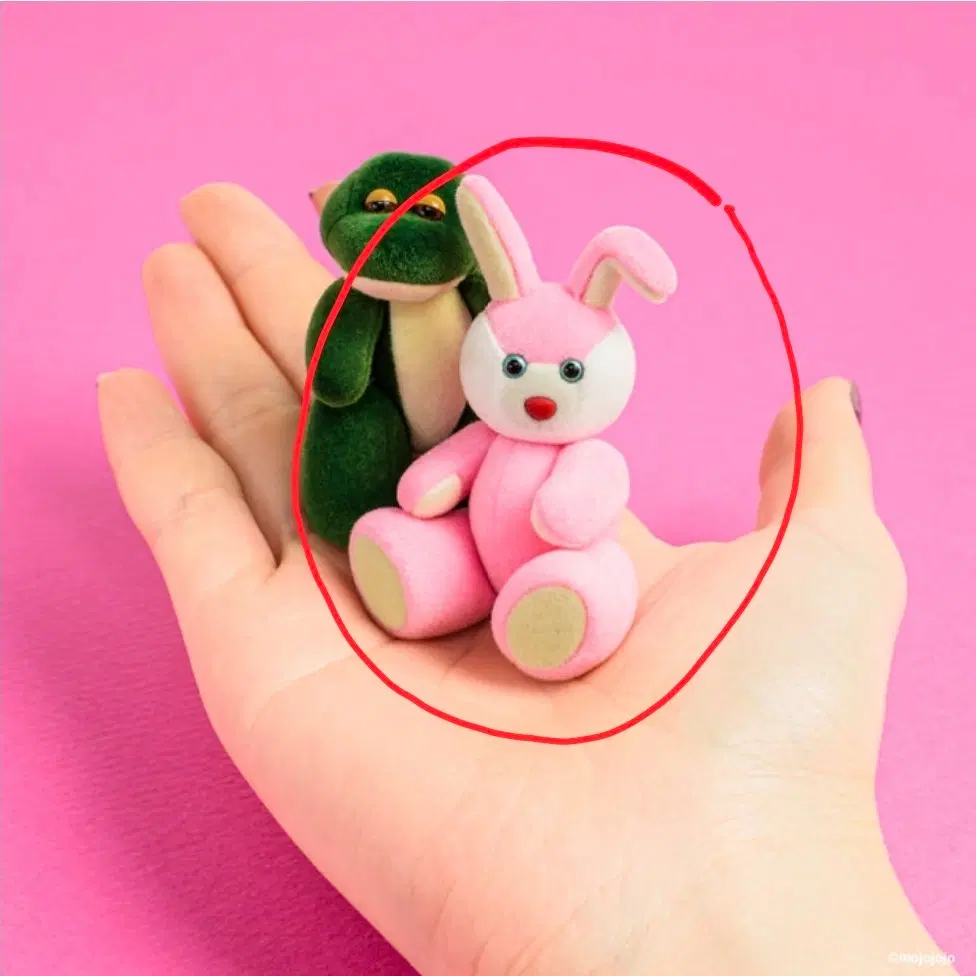 테디조조 Teddy JOJO 빈티지 토끼 피규어 Bubble gum