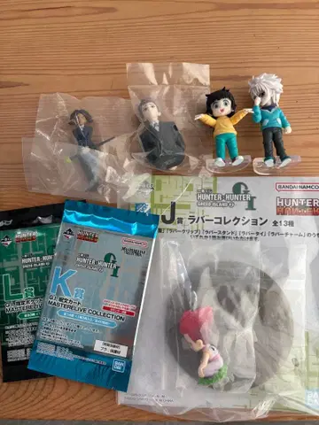 HUNTER x HUNTER 제일복권 카드 데스크탑 러버 컬렉션