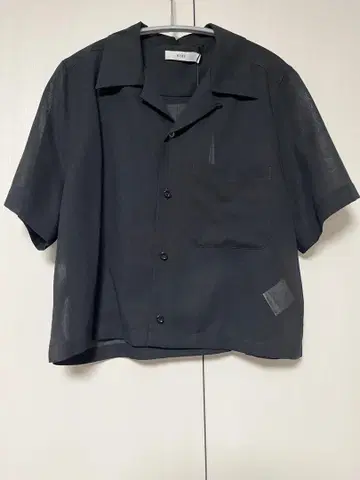 HYKE T/W VOILE CROPPED SHIRT 사이즈 1