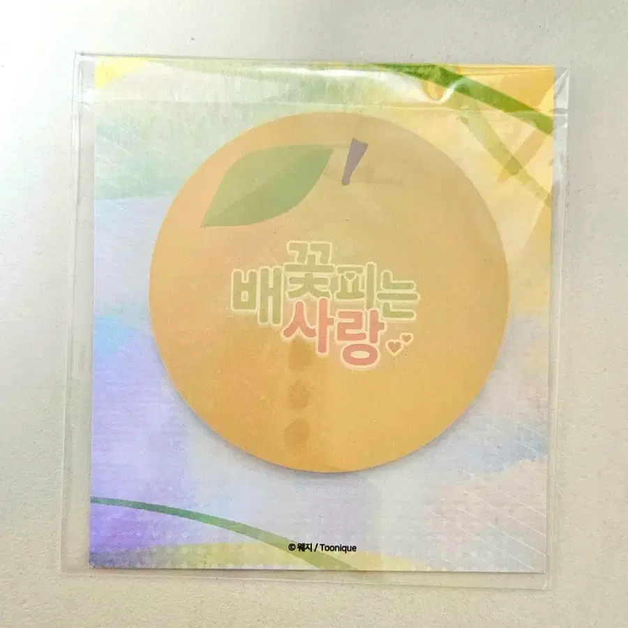 배꽃피는사랑 포스트잇 투니크 팝업 굿즈 판매