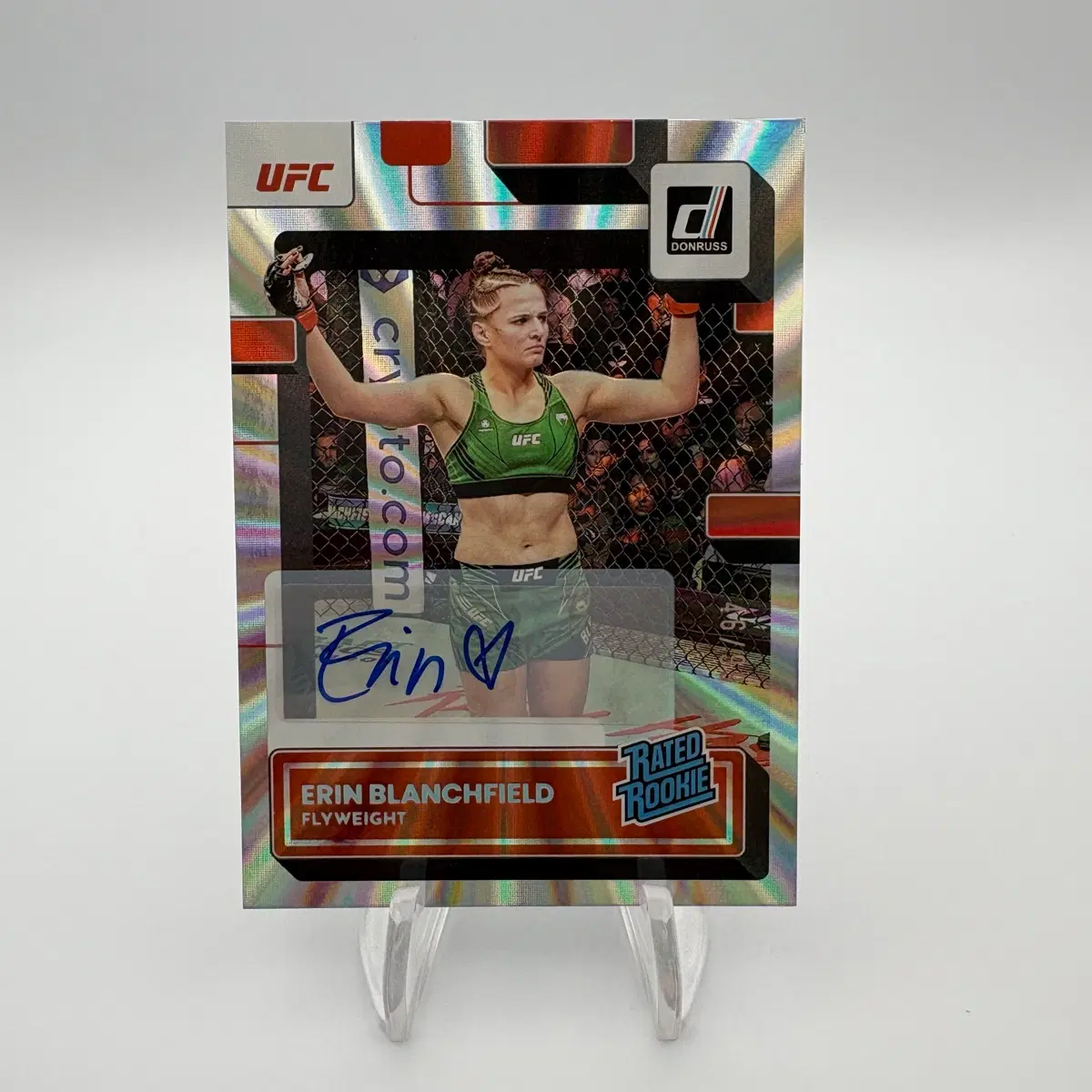 UFC 돈러스 에린 브랜치필드 루키 99한정 레이저 오토 카드