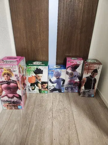 제일복권 HUNTER x HUNTER 피규어 5종 세트