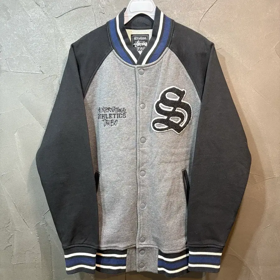 [S] STUSSY 스투시 스타디움 자켓