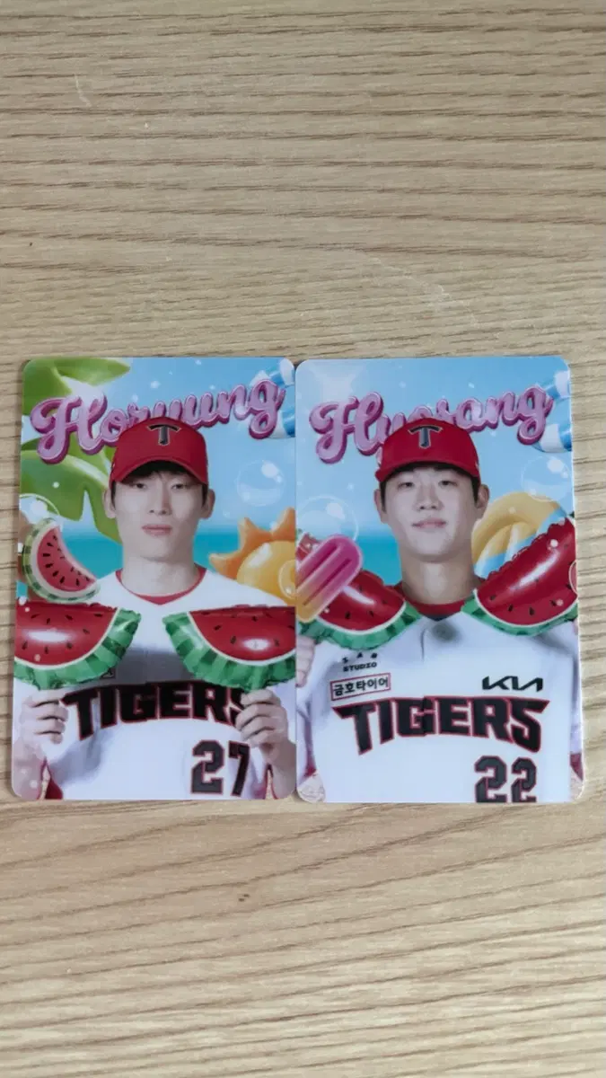 기아타이거즈 포토카드 김호령