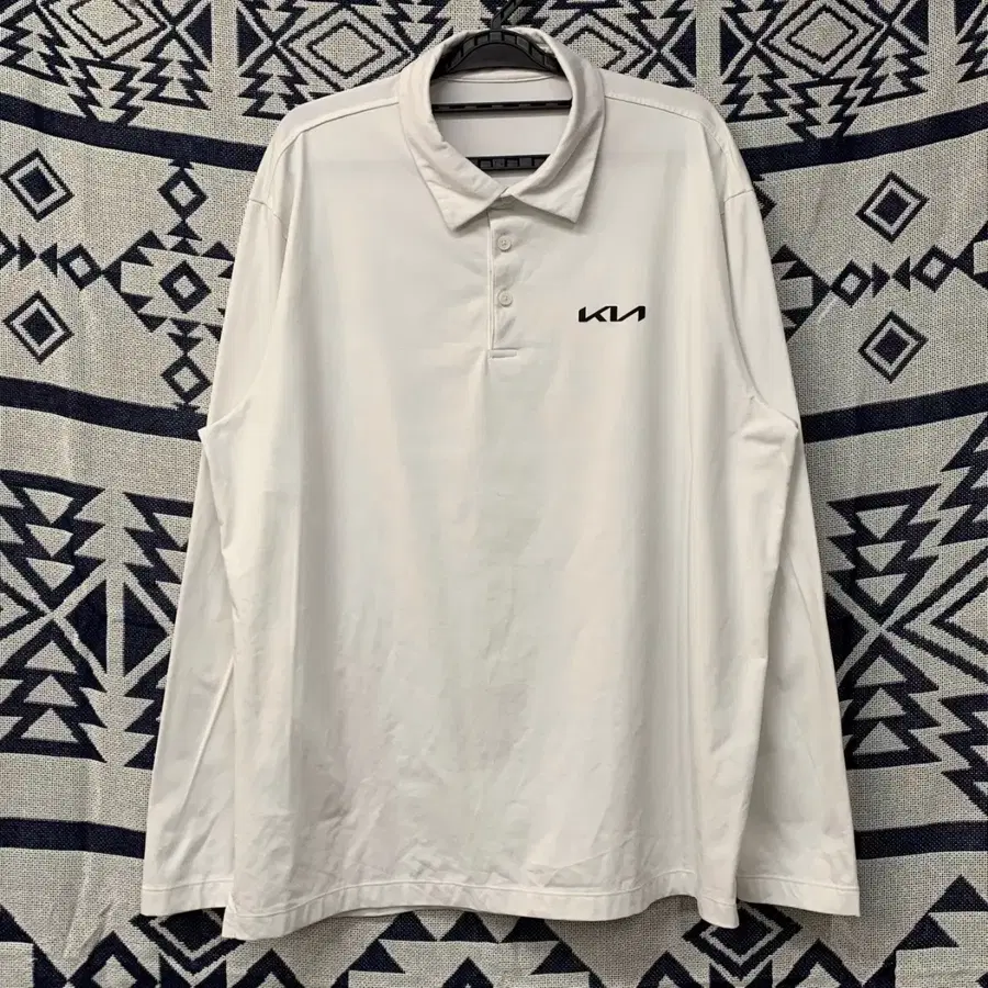 [3XL] 안다르 기아자동차 연혁 롱슬리브 PK 티셔츠