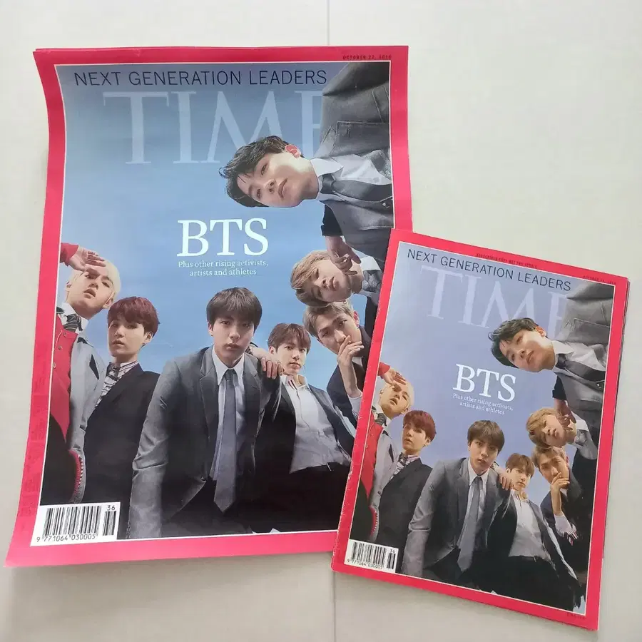 BTS 타임지와 포스터