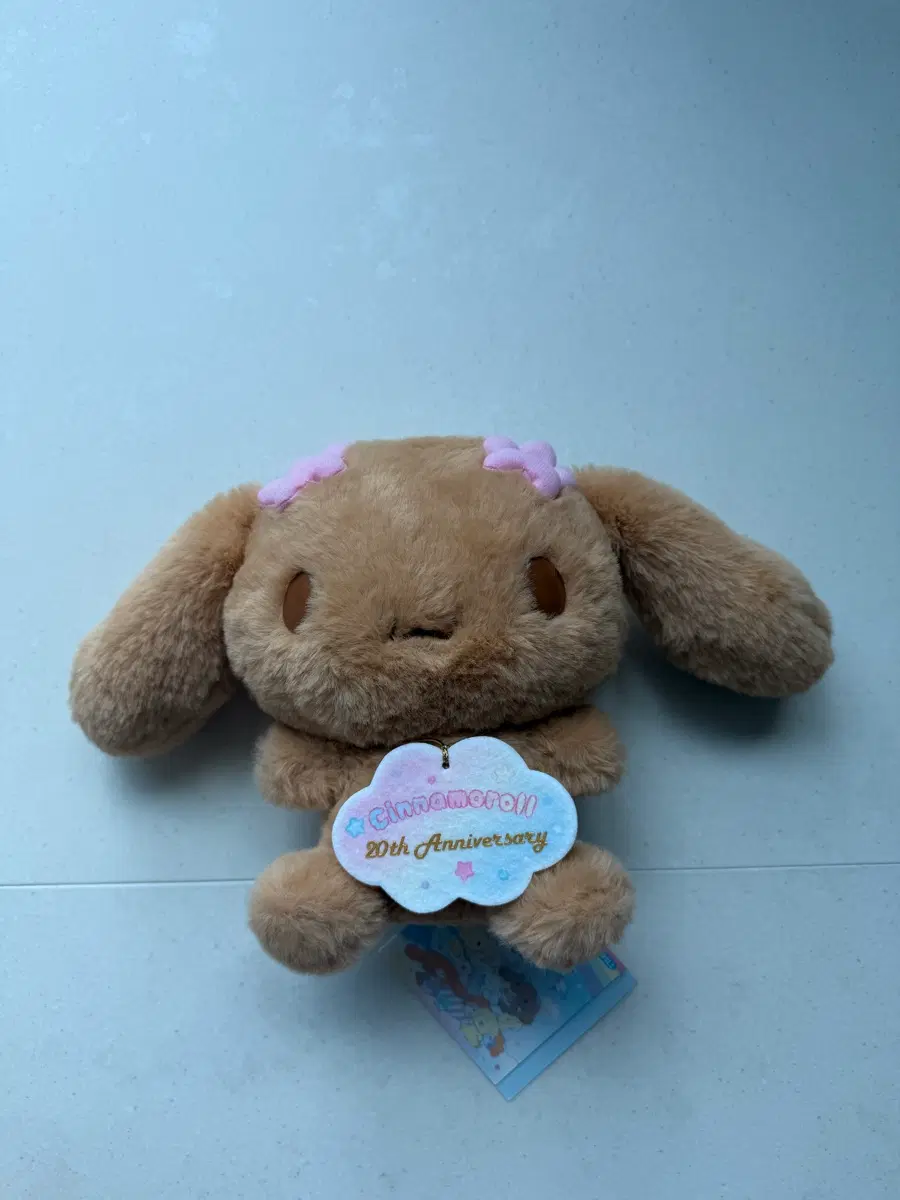시나모롤 20주년 모카 + 모카 모치모치 코로코로 인형