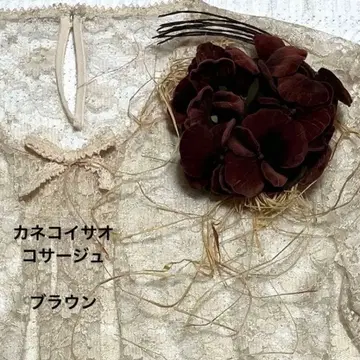 카네코 이사오 코사지 (원더풀 월드) KANEKO ISAO 브라운