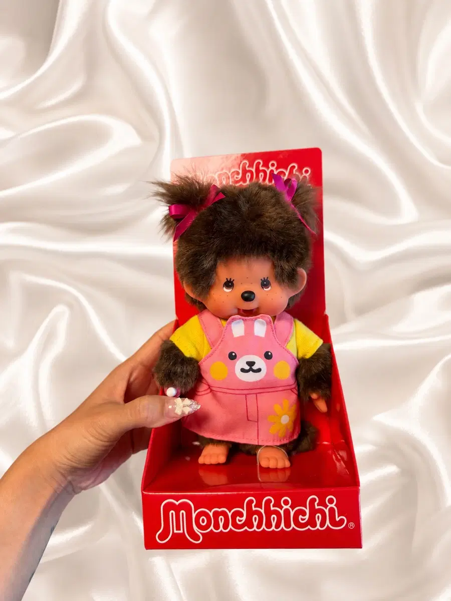 애니멀룩 멜빵 몬치치 인형