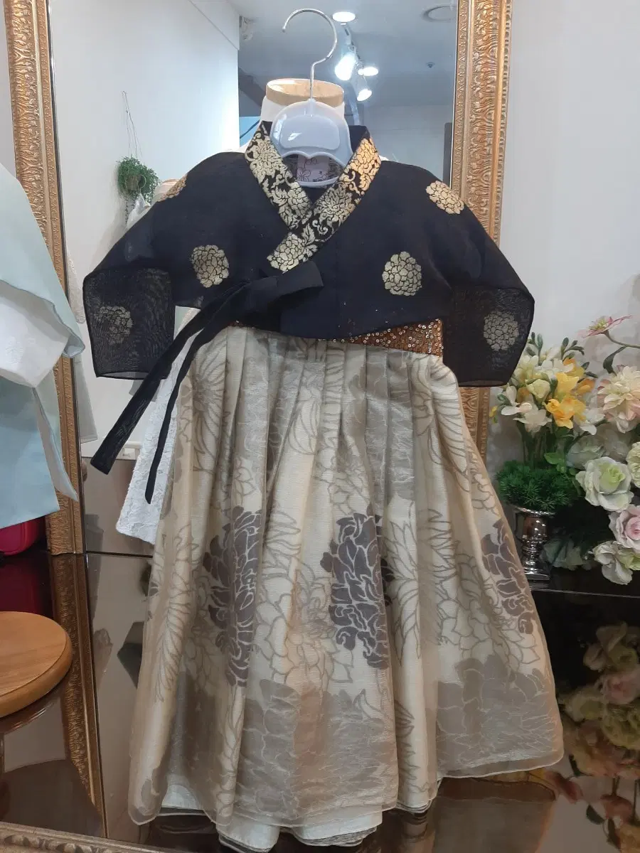 유아한복세트 1세