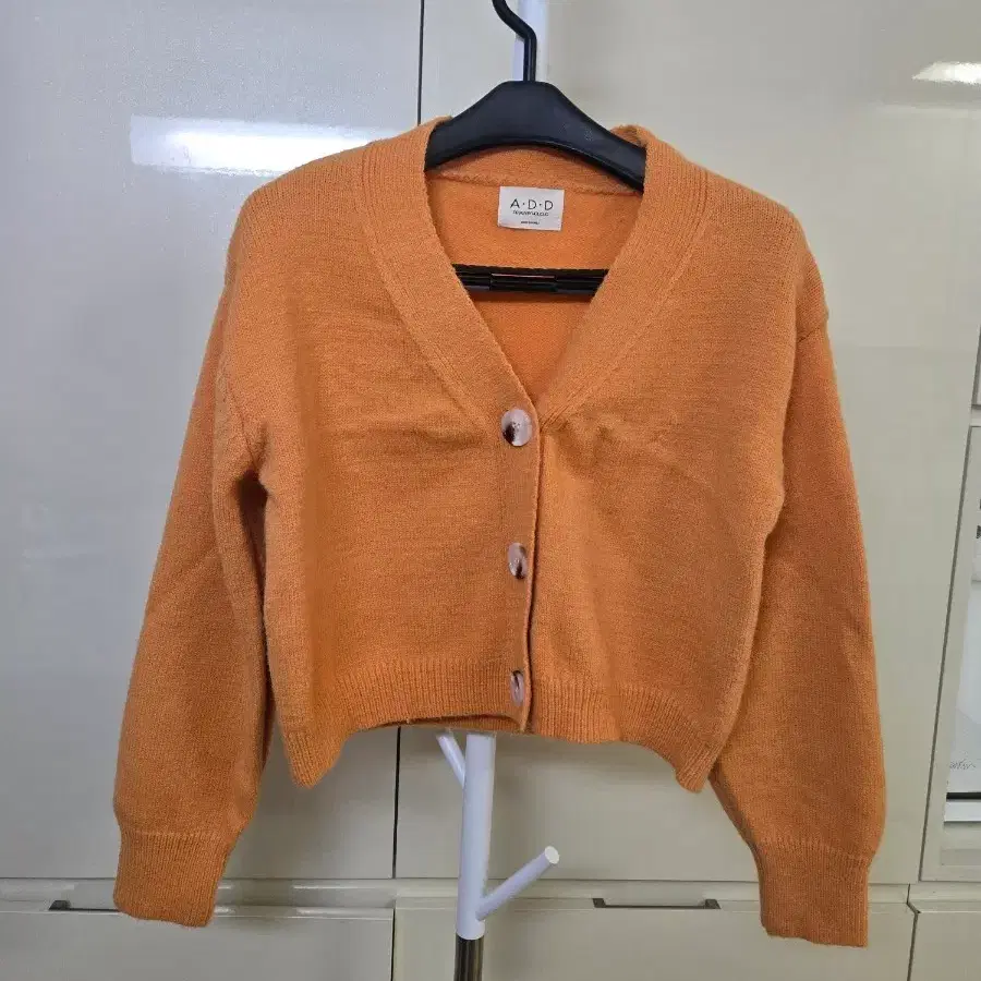 AODD 오렌지색 가디건