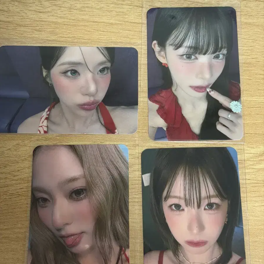프로미스나인 얼빡샷 케이팝스토어 특전 지원 채영 나경 지헌