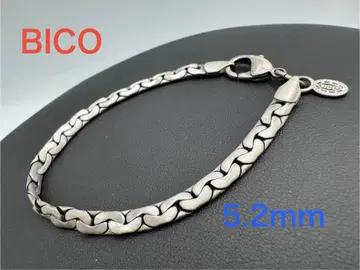 BICO 트위스트 체인 팔찌 21cm 무골