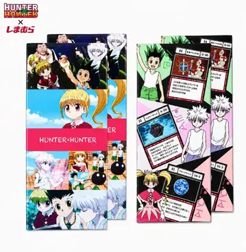 HUNTER x HUNTER 시마무라 콜라보 페이스 타월 별도 패턴 2장