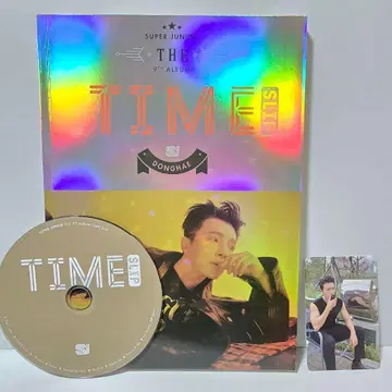 SUPER JUNIOR / TIME SLIP [한국반] 동해 ver. 트레이딩 카드 포함