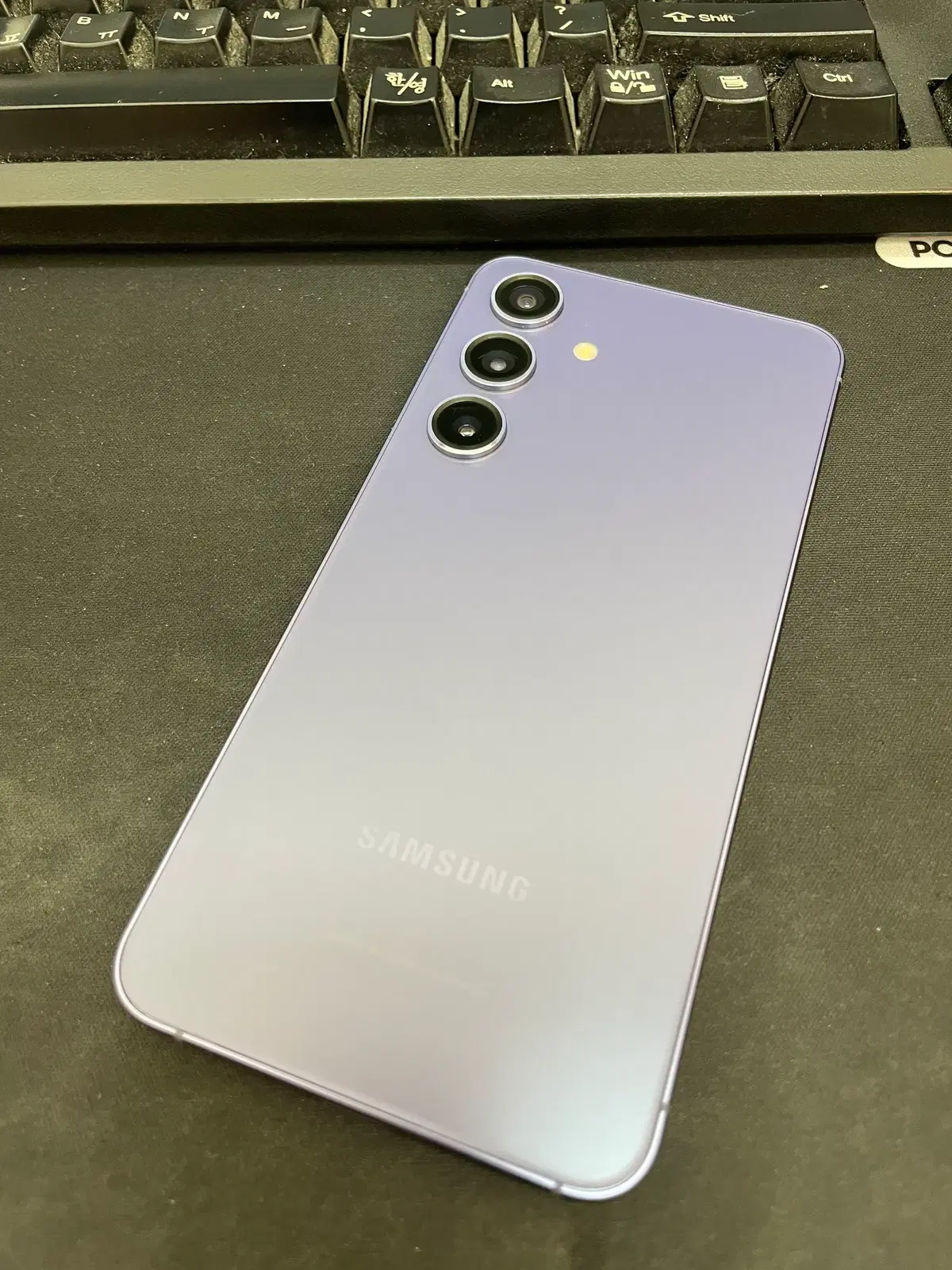 갤럭시S24 퍼플 256GB 무잔상 상태좋은 중고48만8천팝니다