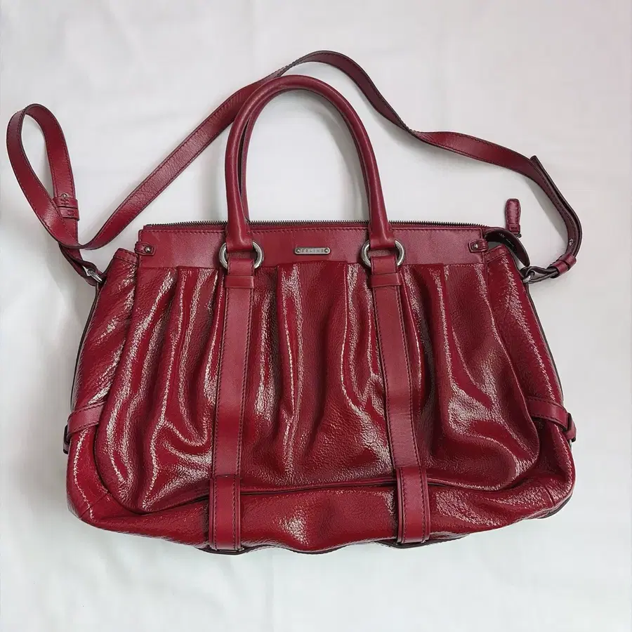 셀린느(Celine) 리린 백 빈티지 페이던트 셔링 숄더 토트백