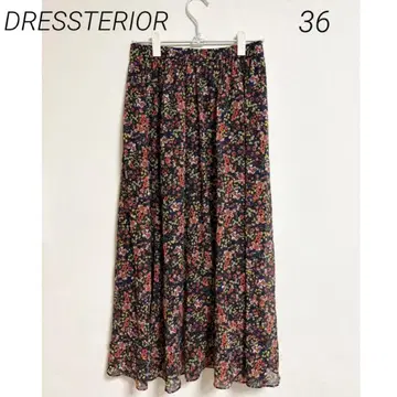 0712 DRESSTERIOR 드레 스테 리아 월드 꽃무늬 롱 스커트