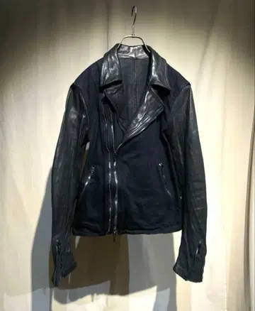 incarnation - Garment Dyed 라이더 재킷