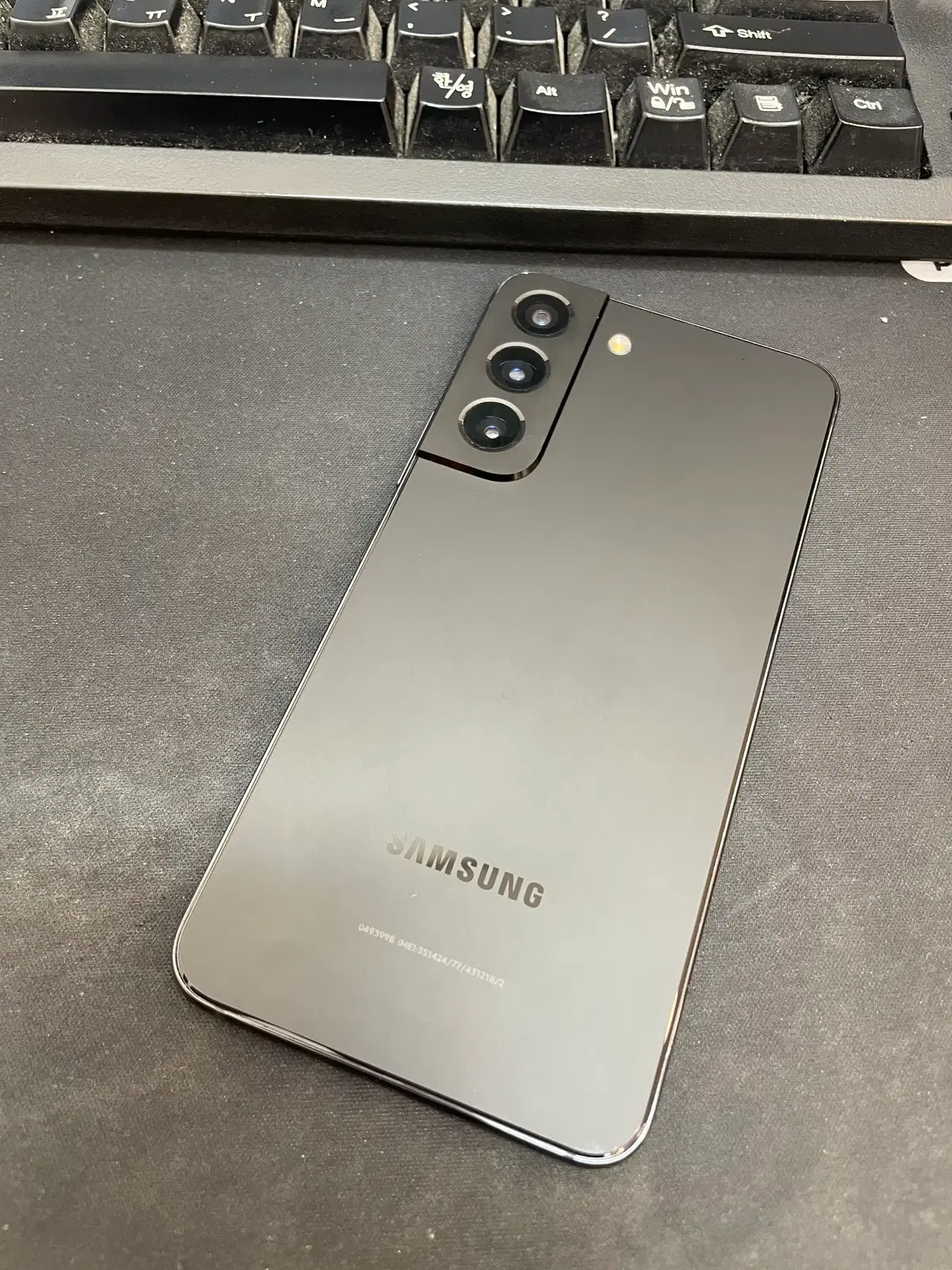 갤럭시S22 블랙 256GB 무잔상 상태좋은 중고29만팝니다
