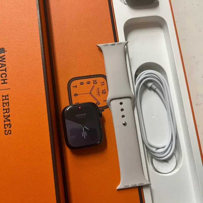 애플워치7에르메스 누아 45mm SSS급