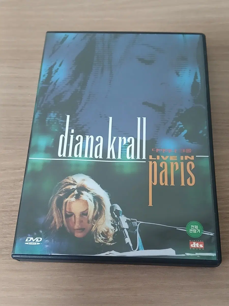 [중고충전소]뮤직 DVD/다이애나 크롤 라이브 실황 DVD(2002년)