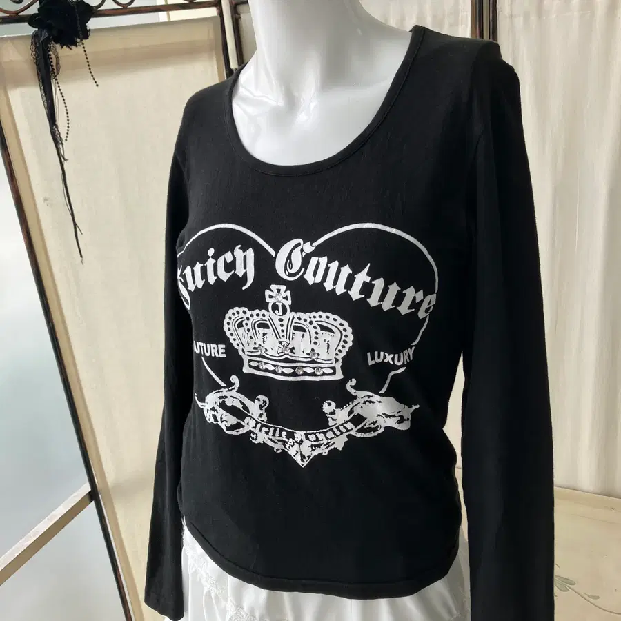 Juicy Couture print slim fit long sleeve