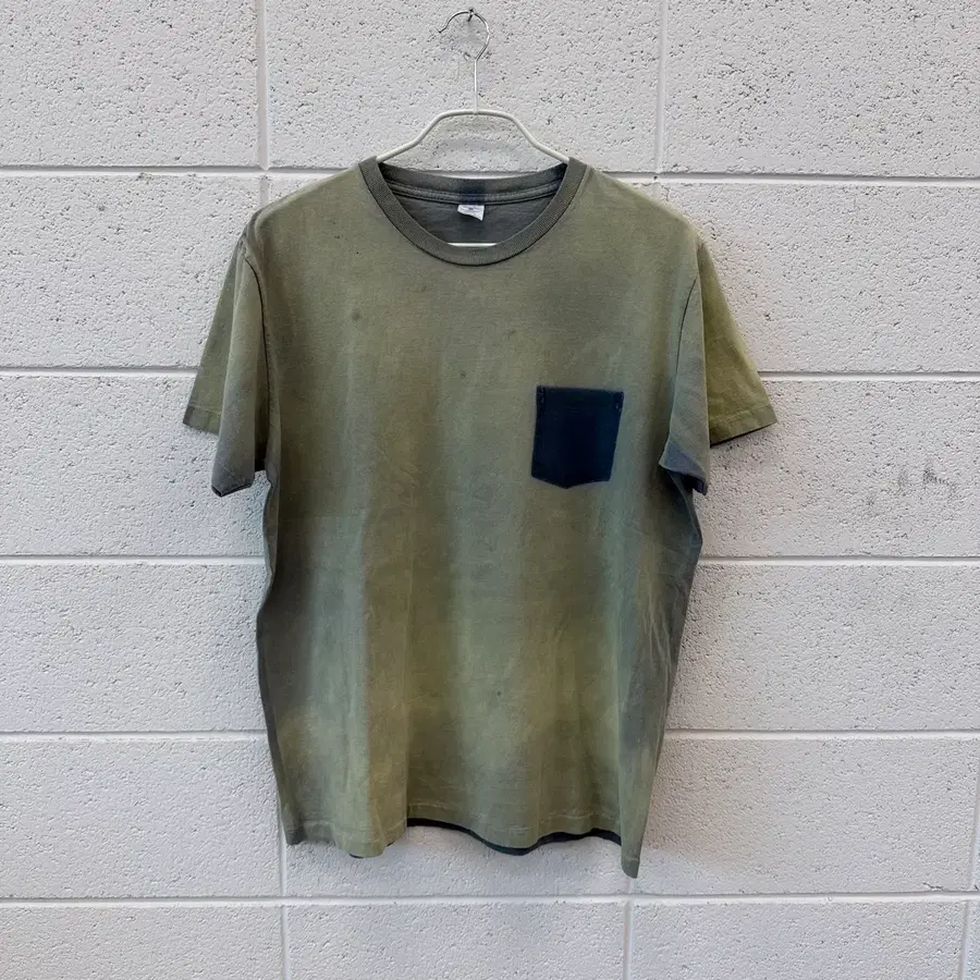 90s Vintage Faded Ghost Pocket Tee