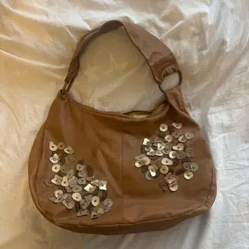 꽃 해외 걸 백 숄더 빈티지 레어 brandy