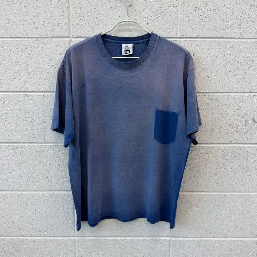 90s Vintage Faded Ghost Pocket Tee